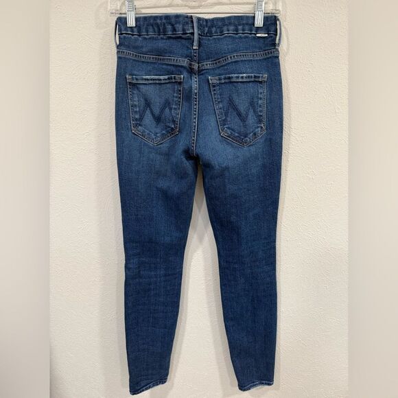 MOTHER High Waisted Looker Jeans “Until Next Time” Skinny Size 26 - Picture 5 of 7